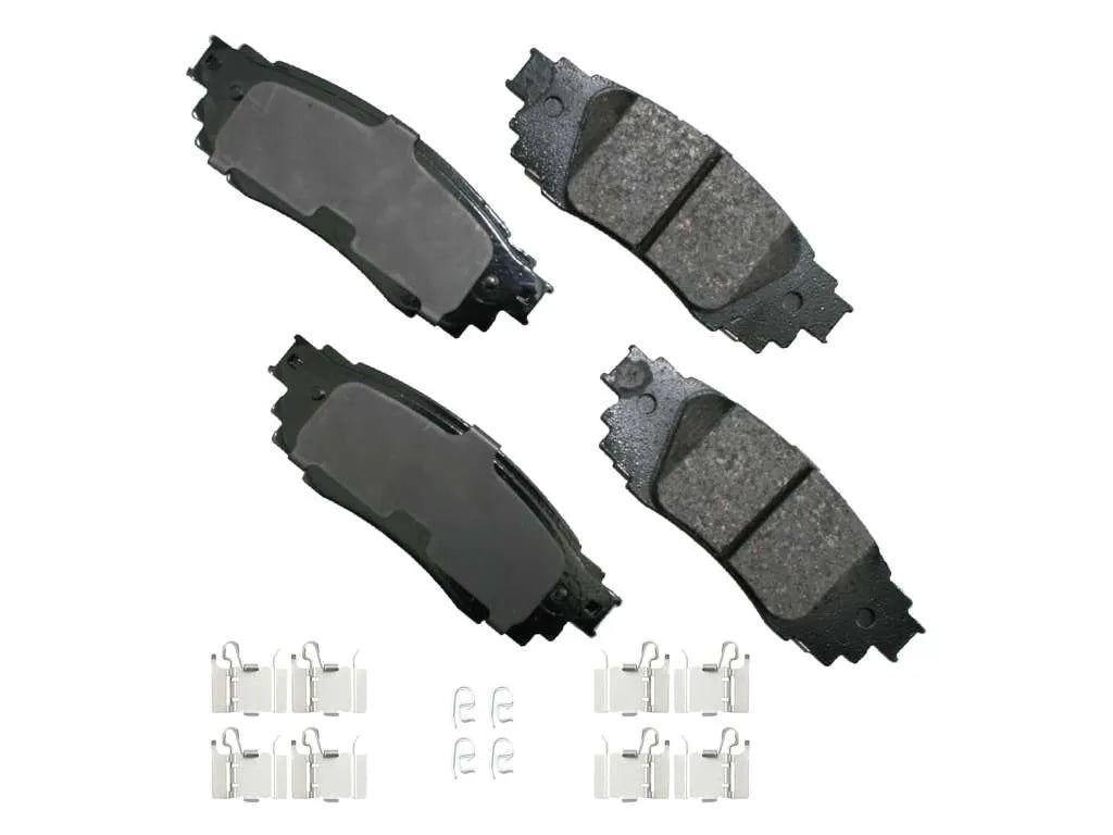 Disc Brake Pad Set - Rear Genuine W0133-4386415