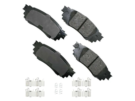Disc Brake Pad Set - Rear Genuine W0133-4386415